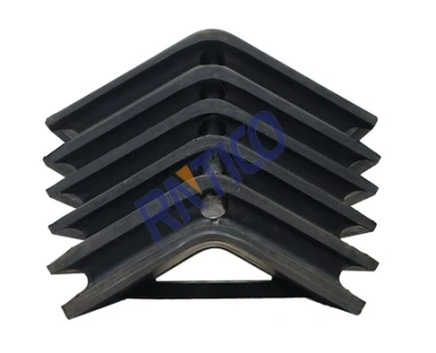 Chevron Spring Railway Suspension System