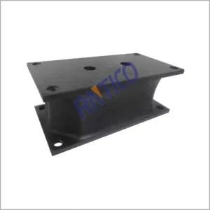 custom rubber shear mount for excavator shock absorption
