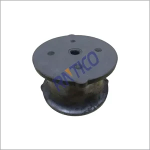 cylindrical anti-vibration shear mount for road roller